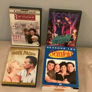 Seinfeld Seasons 1 & 2 DVD Set plus additional DVDs